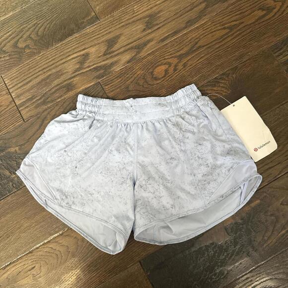 Lululemon Women's Blue and Purple Shorts - Picture 1 of 3